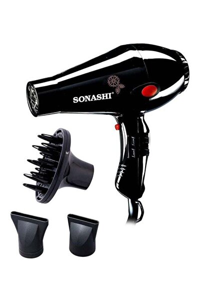 sonashi Hair Dryer With Diffuser, Cold Hot Wind, Lightweight And Powerful Dry...