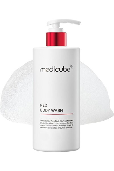 Medicube غسول الجسم الأحمر للبشرة الدهنية والمختلطة المعرضة لحب الشباب - العناية بالبشرة الكورية - 400 جرام
