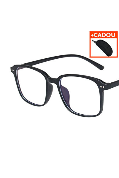 REDz Accessories Ochelari de protecție pentru calculator, bărbați, anti-lumină albastră, negri