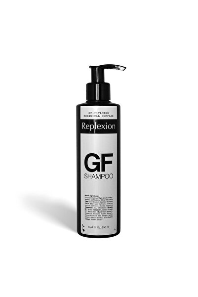 Replexion GF Shampoo Saç Dökülmesine Karşı Şampuan Yıpranmış Ve Hasar Görmüş Saçlara Bitkisel Koruma Sağlar
