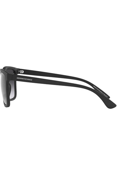 Armani Exchange Ochelari de soare pentru bărbați Armani Exchange AX4112SU 80788G, negri, rectangulari, 55 mm