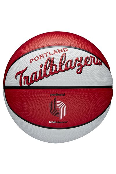 Wilson Team Retro Portland Trail Blazers Mini Ball, Unisex Basketball ball