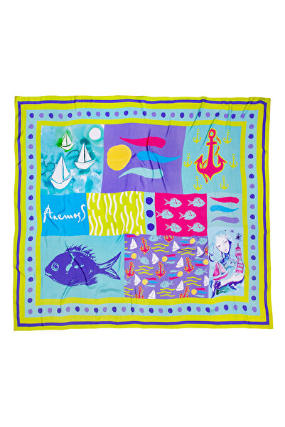 ANEMOSS Harmoni Pareo Yeşil 120*140 cm