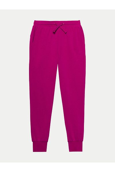 4F Pantaloni de trening pentru fete 4FJWSS24TTROF587 roz