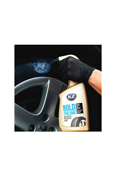 K2 Tire maintenance and polishing solution, with Bold sprayer, 700ml Bold K157M K2