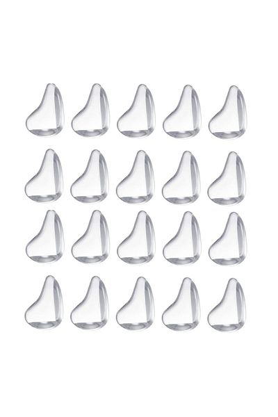 NEXTLY Set 20 Protectii Pentru Colturi Din Silicon , Pentru Mobila, Masa, Dulap, Geam, Birou, Pat