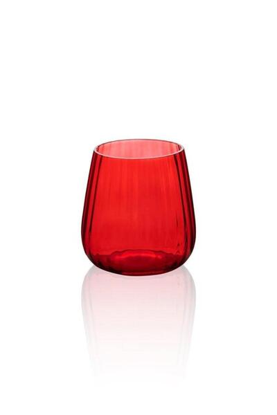 The Mia Glass Water Glass Red 450 ml Brd0126