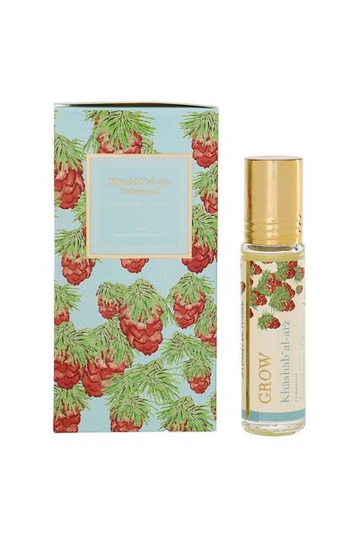 jad Grow Khashab al-arz Cedarwood Unisex Roll-On Perfume 10 ml (Pack-of-6)