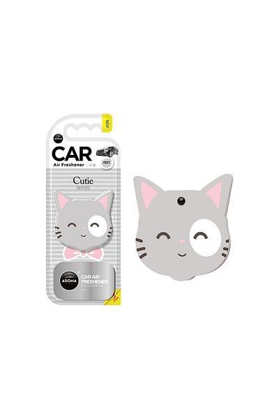 Aroma CAR Cutie Series Blueberry Car Air Freshener – Fun & Fragrant Vent Clip