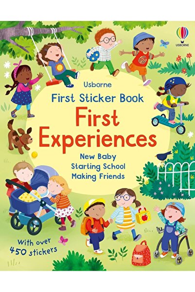 Usborne Първа книга със стикери Първи преживявания