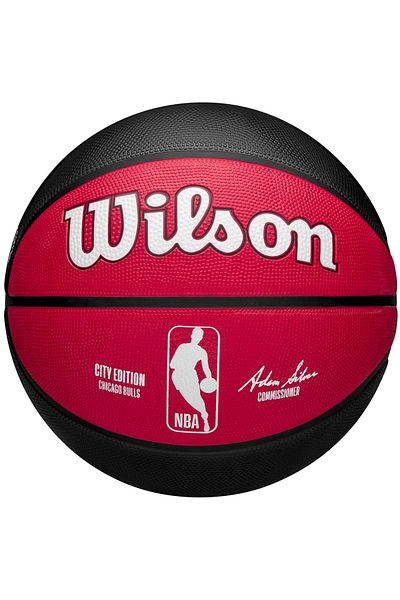 Wilson NBA Team City Edition Chicago Bulls Out Ball, Unisex Basketball ball