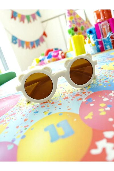 CHANCE GİFT Boy-Girl Children's Sunglasses Uv 400 Protection Turtle Model Sunglasses Polarized (1-13 Years)