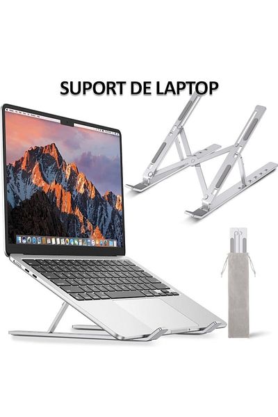 NEXTLY Suport De Laptop/tableta Pentru Birou , Reglabil Pe Inaltime - 6 Unghiuri De Inclinare