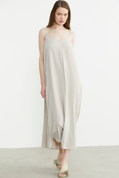 Sementa Регульована довга сукня з підвісками - Камінь