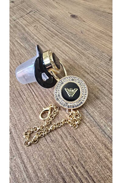 DAPWEAR'S KIDS طقم لهاية وسلسلة من حجر الزركون مصنوع حسب الطلب من 0 إلى 6