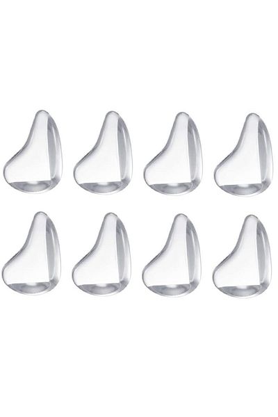 NEXTLY Set 8 Protectii Pentru Colturi Din Silicon , Pentru Mobila, Masa, Dulap, Geam, Birou, Pat