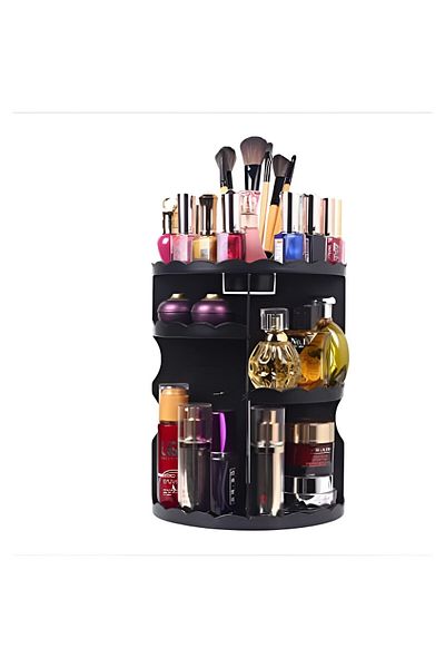 MACVI Macvi® Rotating Cosmetic Organizer, 360° Space Optimized for Beauty