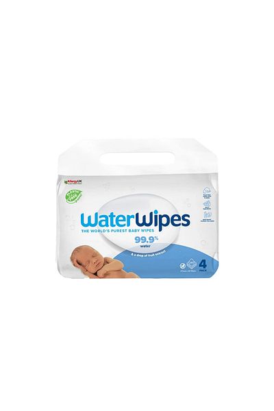 WaterWipes Baby Wet Wipes 4 x 240 Wipes
