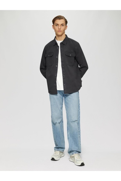 QS by s.Oliver Men's short-sleeved T-shirt, crew neck, Regular Fit, QS by s.Oliver