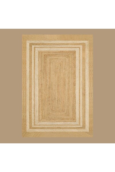 Bella Maison %100 Pamuk Cheer Kilim Naturel-Beyaz (80x150 cm)