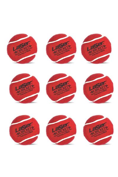 Laser Guru Heavy Weight Cricket Ball, Pack Of 12