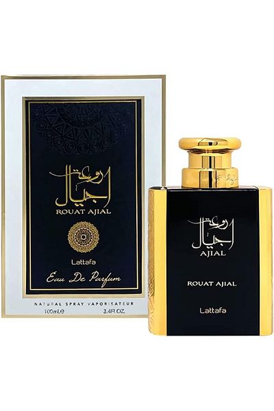 lattafa Perfumes Rouat Ajial Long Lasting Oudh and Musk Fragrances Premium Imported Eau De Perfume f