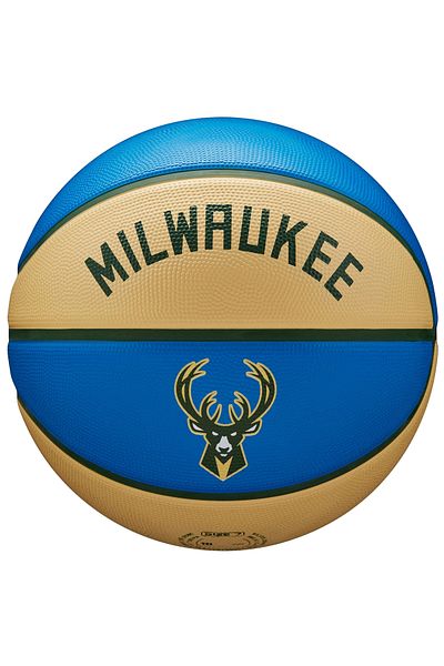 Wilson Minge NBA Team City Edition Milwaukee Bucks, Minge de baschet unisex