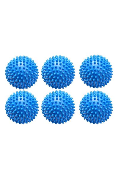 NEXTLY Set of 6 Washing Machine and Dryer Balls, Helps Dry Clothes Quickly, Helps