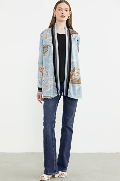 Sementa Комплект з двох крепових речей з візерунком - синій