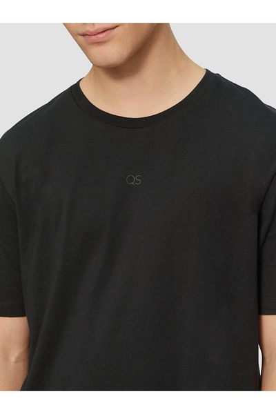 QS by s.Oliver Men's short-sleeved T-shirt, crew neck, Regular Fit, QS by s.Oliver