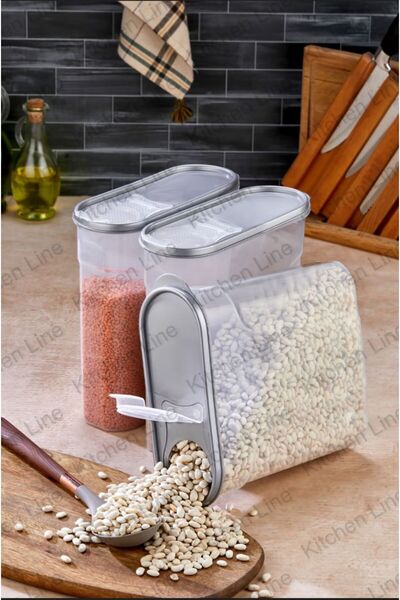 B.A.Y.NUVOLA Food and Vegetable Storage Container 3 Pcs, 6Lt