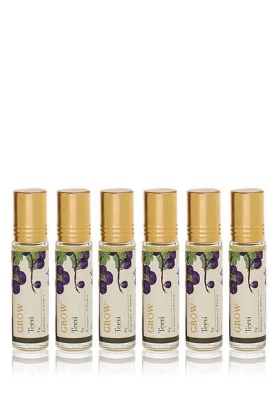 jad Grow Teen Fig Unisex Roll-On Perfume 10 ml (Pack-of-6)