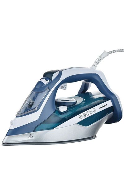 sonashi Multifunctional Steam Iron For Crisp Clothes - Ceramic Coated Soleplate | Steam/Burst Steam/Spray/Dr