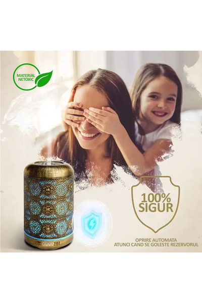 NEXTLY Aromatherapy Diffuser / Ultrasonic Humidifier, , Portable, Silent, Capacity