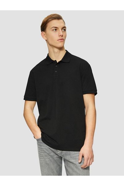 QS by s.Oliver Men's Cotton Polo Shirt, Regular Fit,