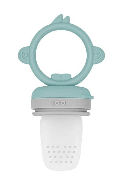 OiOi Fruit vegetable net aqua green / powder grey