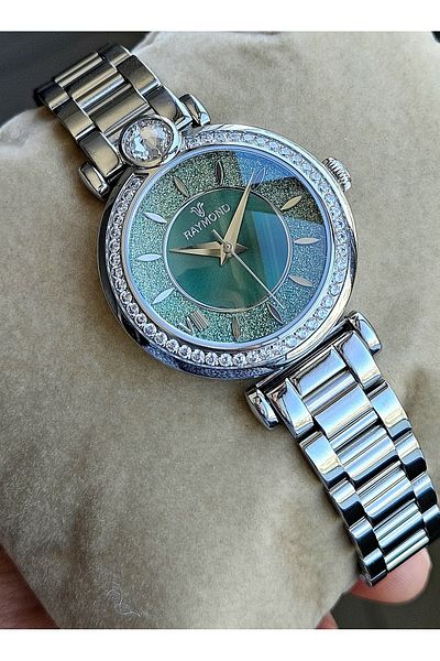 Raymond Rym-280271 Stainless Steel - 2 Years Warranty - Raymond Women's Wristwatch