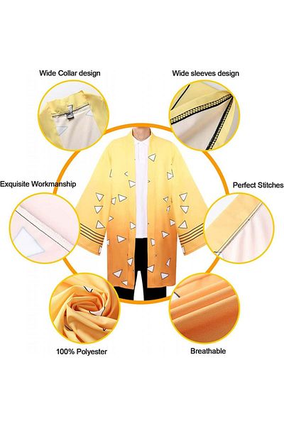 Amycute cardigan with earrings and necklace set, polyester/alloy, yellow/white, size L