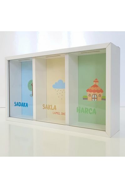 lamel shop Charity Kumbaram |   Balance Piggy Bank (Three Compartments)