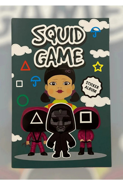 Emrah Gültekin Squid Game Sticker Albümü 2.Sezon- 16 sayfa - 208 adet - Thano...