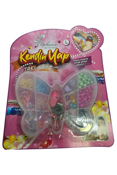 RAF Store Medium Size Butterfly Boxed Bead Jewelry Design Set DIY