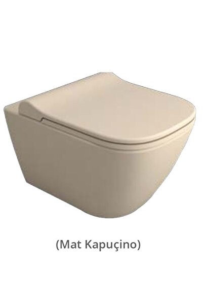 Turavit LUNA RİMOUT ASMA KLOZET TURAVİT - MAT KAPUÇİNO