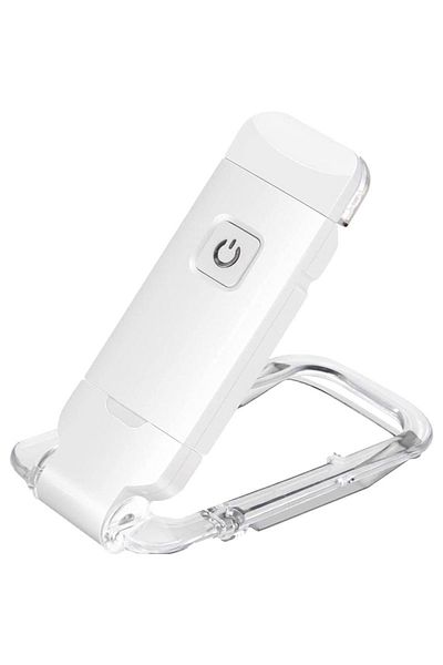 NEXTLY LED Reading Lamp with Book Attachment, Cool/Warm/Neutral White, 3 Intensity Levels, Sign