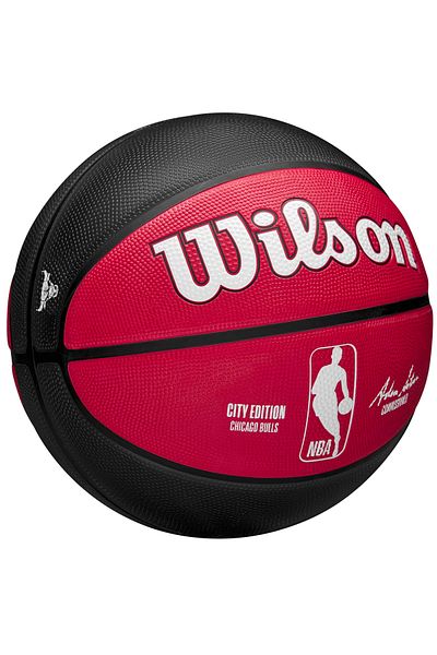 Wilson NBA Team City Edition Chicago Bulls Out Ball, Unisex Basketball ball