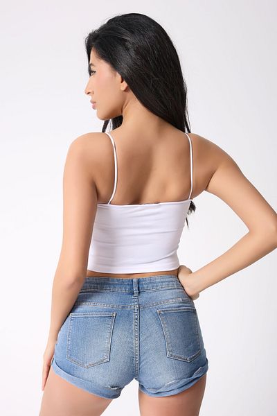 BARUCCA Σχοινί λουράκι Bustier Crop