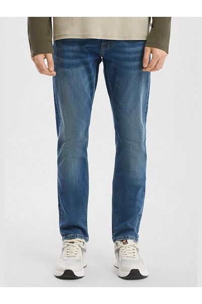 QS by s.Oliver Rick Men's Jeans, Mid Waist, Slim Fit, Slim Leg, , Blue