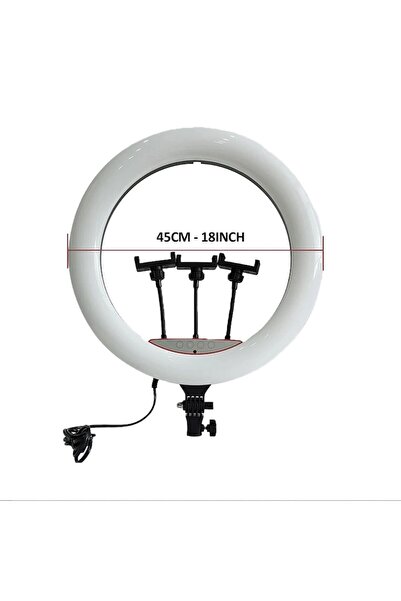 NEXTLY Professional Circular Ring Light Led Lamp, , Touch Control, Diameter 45cm, 18inch, Light