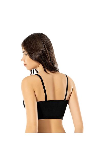ÇamaşırcımShop Kota 6343 Lycra Front Cross String Thin Strap Bustier