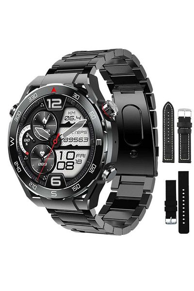 Techone Men's Smartwatch ® Hw5 Plus Aquarace, Black