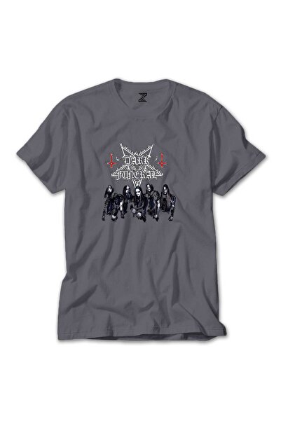 Generic Brand Μπλουζάκι Dark Funeral Grup Face Colorful T-Shirt σε γκρι χρώμα...